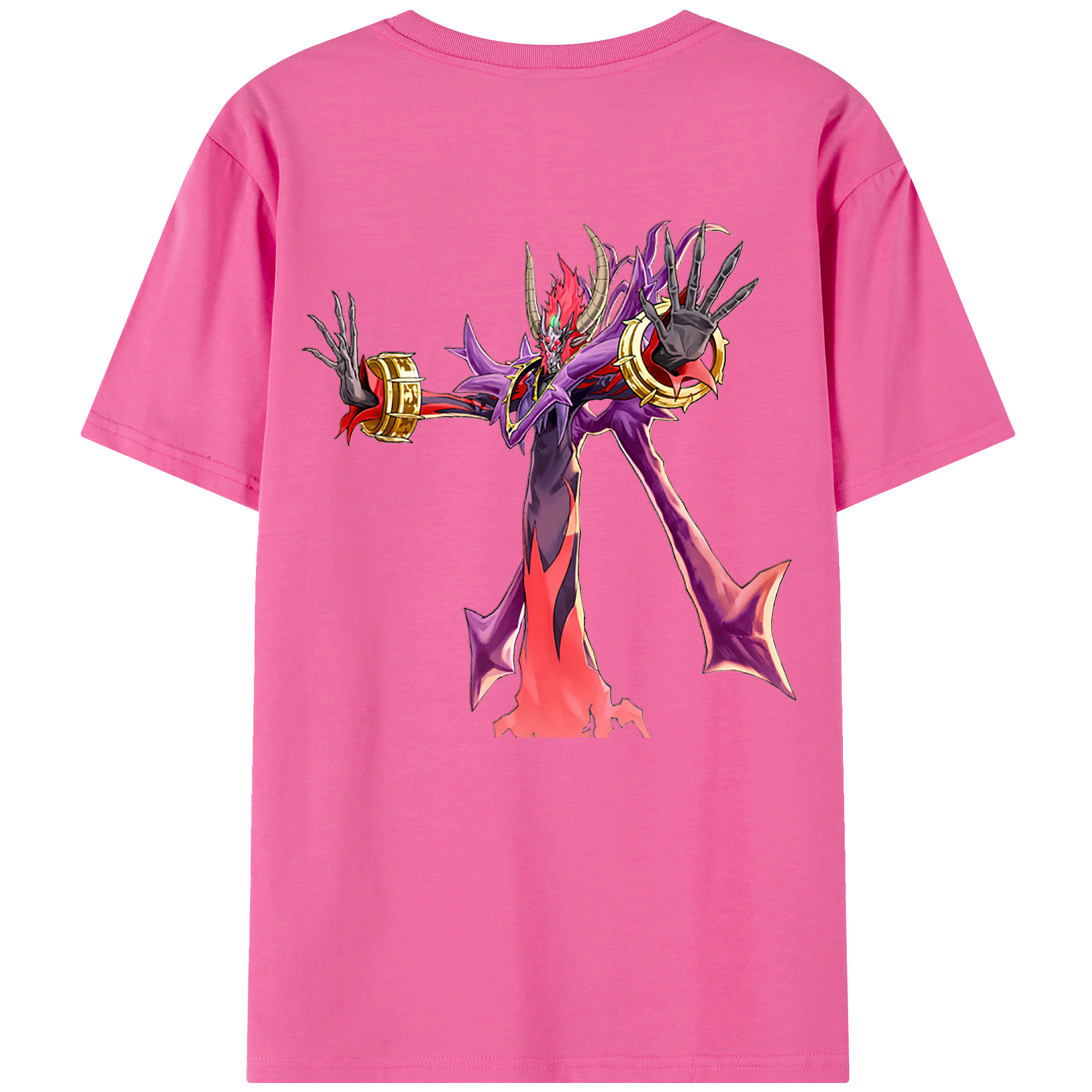 （画像用） 遊☆戯☆王 Yu-Gi-Oh! レディース半袖Tシャツ(バックプリント)
